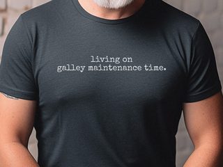 Living On Gmt Galley Maintenance Time funny shirt - photo 3