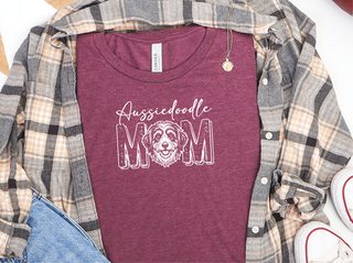Aussiedoodle Mom doodle dog shirt - photo 5