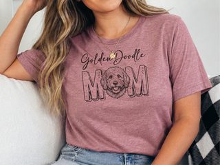 Golden Doodle Mom doodle dog shirt - photo 6
