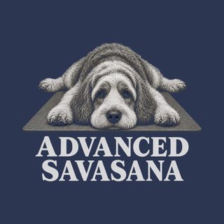 Cockapoo Advanced Savasana Yoga Dog Lover Shirt Funny Dog Tee
