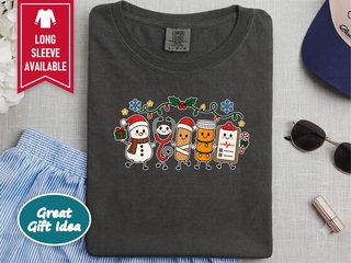Snowman Nurse Christmas Squad funny shirt - photo 3