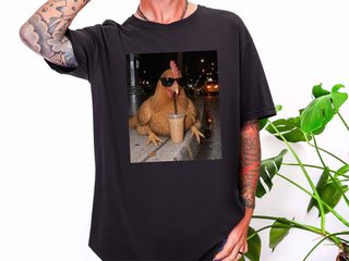 Cool Chicken Iced Coffee funny shirt - photo 2