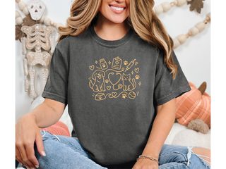 Veterinary Dog Cat Stethoscope Doodle funny shirt - photo 6