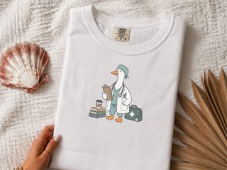 Goose Doctor Medical Scrubs funny shirt - photo 1