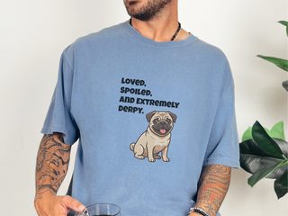 Derpy Fawn Pug doodle dog shirt - photo 5