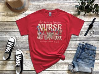 The Healing Garden Nurse funny shirt - photo 3