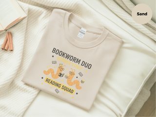 Bookworm Duo funny shirt - photo 6