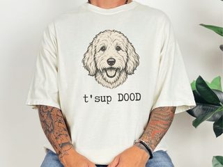T'sup Dood doodle dog shirt - photo 8