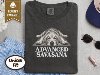Golden Retriever Advanced Savasana doodle dog shirt - photo 3