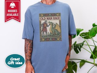 Medieval Knight Petting Dragon funny shirt - photo 4