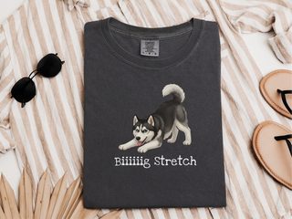 Husky Big Stretch doodle dog shirt - photo 3