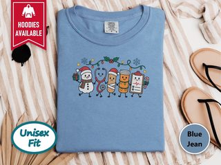 Snowman Nurse Christmas Squad funny shirt - photo 7