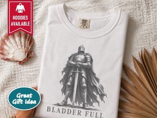 Armored Knight Bladder Full funny shirt - photo 1