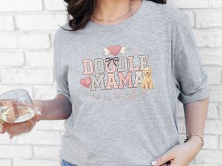 Doodle Mama doodle dog shirt - photo 3