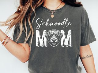 Comfort Colors Schnoodle Mom doodle dog shirt - photo 1