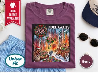Sleigher Noel Awaits Reindeer Chaos funny shirt - photo 4