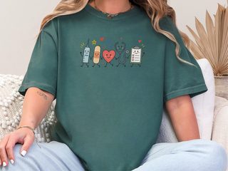 Happy Medical Friends Holding Hands funny shirt - photo 7