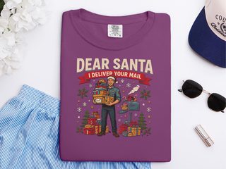 Dear Santa I Deliver Your Mail funny shirt - photo 4