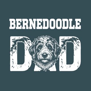 Bernedoodle Dad Comfort Colors T-Shirt - Funny Dog Lover Gift Tee