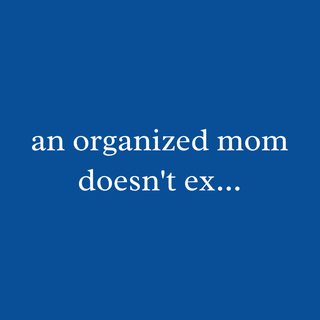 An Organized Mom Doesn't Exist Motherhood Unfiltered Funny Tee