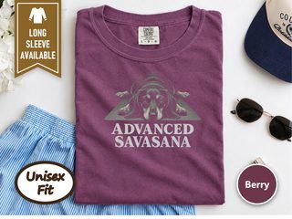 Dachshund Advanced Savasana Yoga doodle dog shirt - photo 5