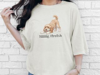 Labradoodle Big Stretch doodle dog shirt - photo 7