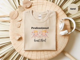 Professional Heart Thief funny shirt - photo 7