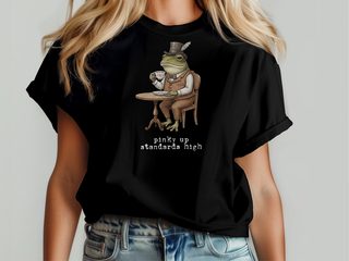 Pinky Up, Standards High funny shirt - photo 4
