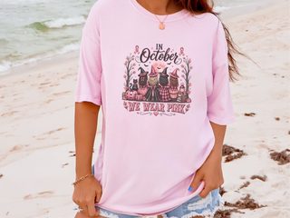 Pink Witches Breast Cancer Squad funny shirt - photo 7