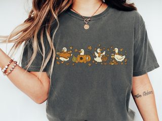 Autumn Ducks Cozy Fun funny shirt - photo 1