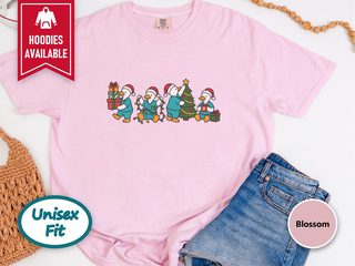 Christmas Scrub Ducks funny shirt - photo 3