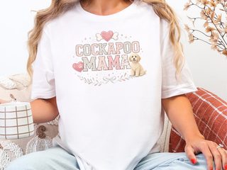 Cockapoo Mama doodle dog shirt - photo 7