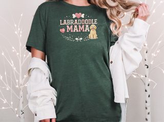 Labradoodle Mama doodle dog shirt - photo 4