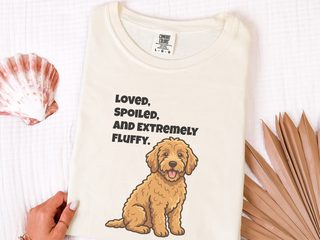 Loved Labradoodle doodle dog shirt - photo 7