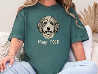 Aussiedoodle Tsup Dood doodle dog shirt - photo 7