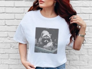Raccoon In A Spa funny shirt - photo 1