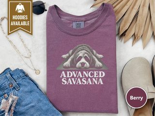 Cavapoo Advanced Savasana Yoga doodle dog shirt - photo 3