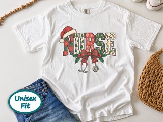 Christmas Nurse Santa Hat Stethoscope - photo 1