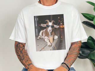 Cool Goat Iced Coffee funny shirt - photo 1