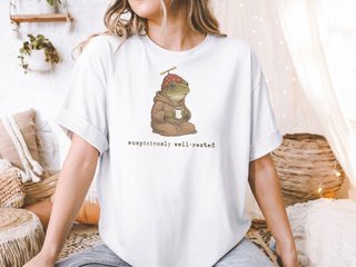 Suspiciously Well-Rested funny shirt - photo 4