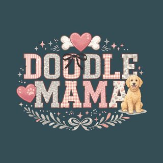 Comfort Colors Doodle Mama T-Shirt - Golden Doodle Dog Mom Gift