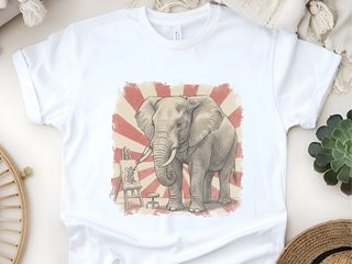 Elephant Painting Mouse funny shirt - photo 5