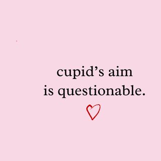 Cupid's Aim Questionable Valentine's Day Love Heart Arrow Tee