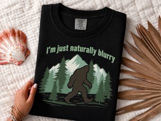 Bigfoot Forest Blur Mountain Silhouette funny shirt - photo 2