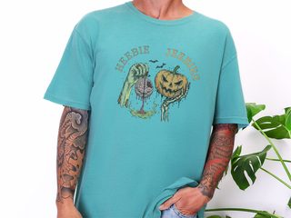 Zombie Brain Pumpkin Heebie Jeebies funny shirt - photo 8