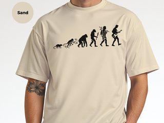 Evolution Of A Bassist funny shirt - photo 8