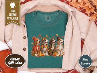 Autumn Aussiedoodle Dog Crew doodle dog shirt - photo 8