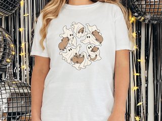 Ghost Playing With Capybara funny shirt - photo 2
