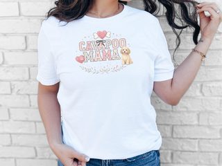Cavapoo Mama doodle dog shirt - photo 7