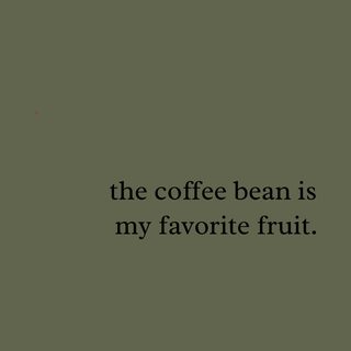 The Coffee Bean My Favorite Fruit Sarcastic Science Humor Apparel funny shirt